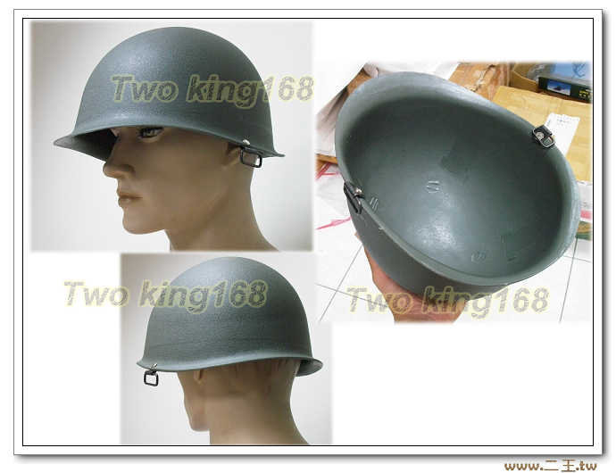 ★M1造型膠盔 (國軍 陸軍 早期 鋼盔 草綠服